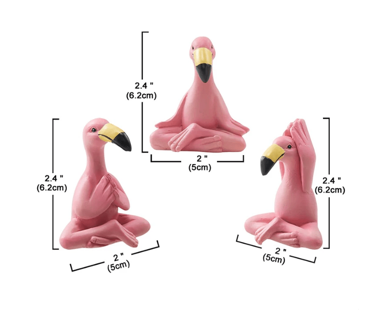 Yoga Flamingos