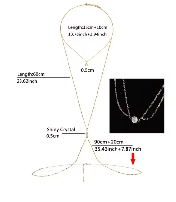 Bikini Body Chain för Swingers