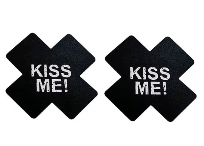 Nipplestickers "Kiss Me" - S.O.S