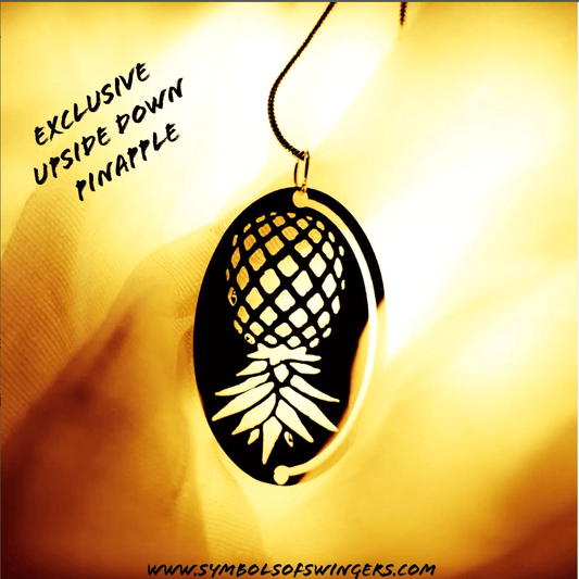 Exclusive Swingers Pinapple. Vänd ananasen upp o ner för att locka till dig andra swingers.