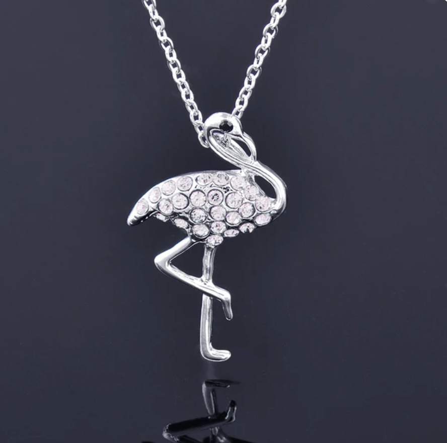 Rosa Flamingo Silver