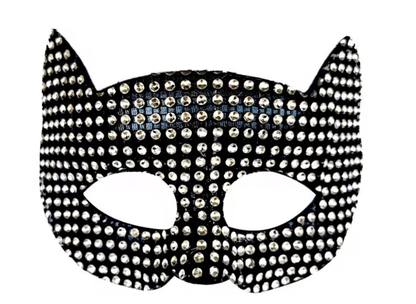 Glittrande Catwomen Mask