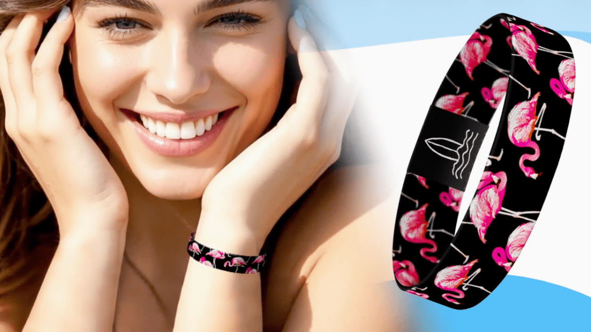 Armband Flamingo. Visa att du tillhör Flamingolivsstilen.