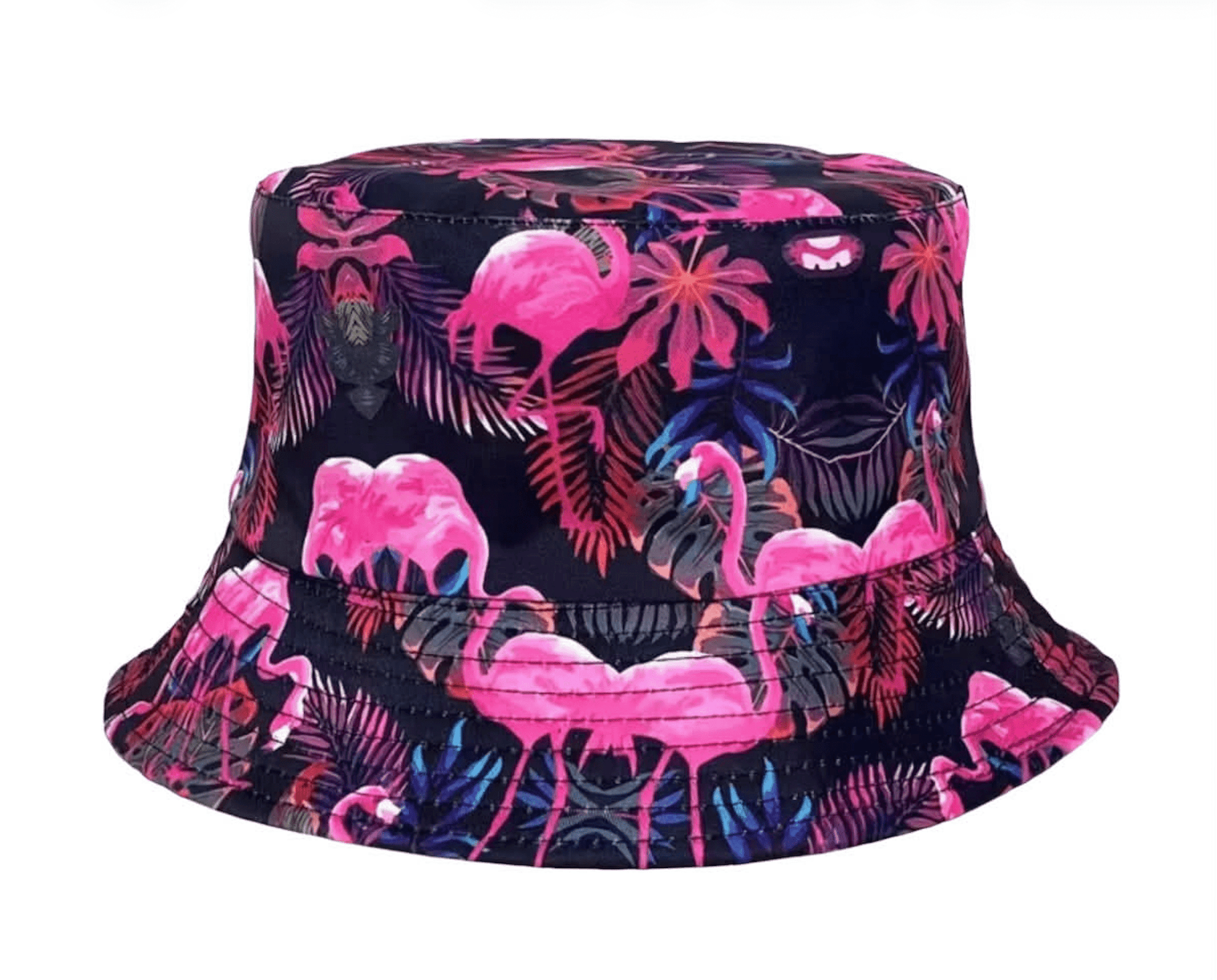 Fiskarhatt Flamingo. Swingershatten för soliga dagar och fester.