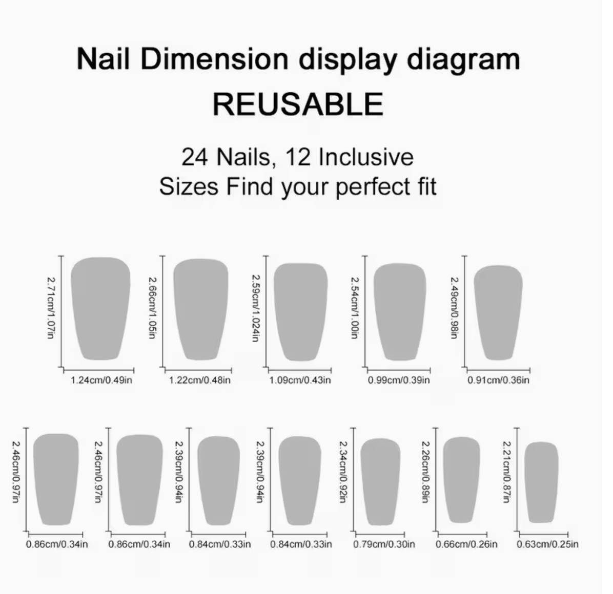 Lösnaglar Flamingo & Rosa.