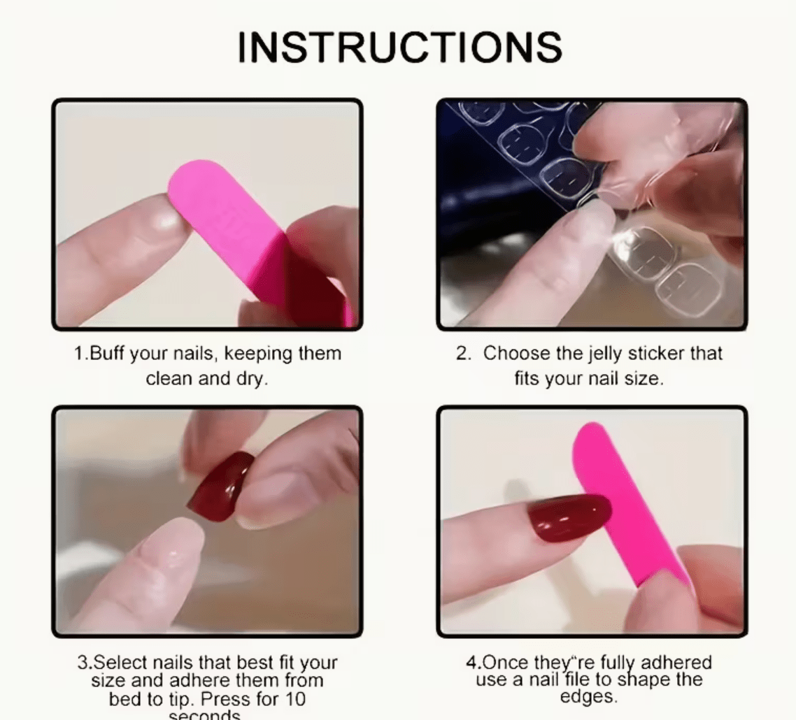 Lösnaglar Flamingo & Blommor. Var snygg på nästa swingesfest.