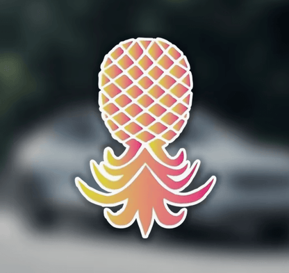 Bildekal Pinapple. Symbol för Swingers världen över.