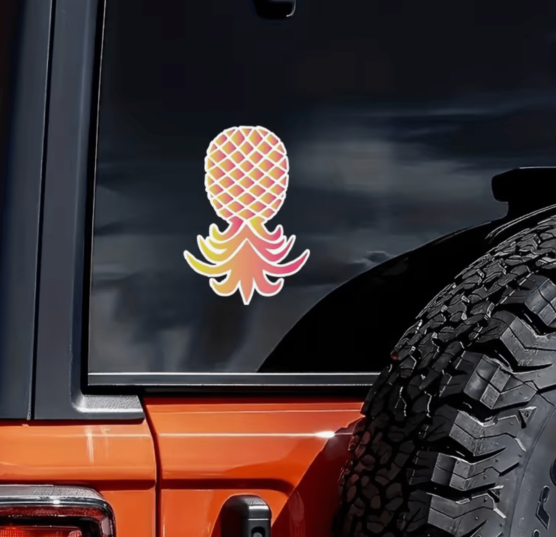 Bildekal Pinapple. Symbol för Swingers världen över.