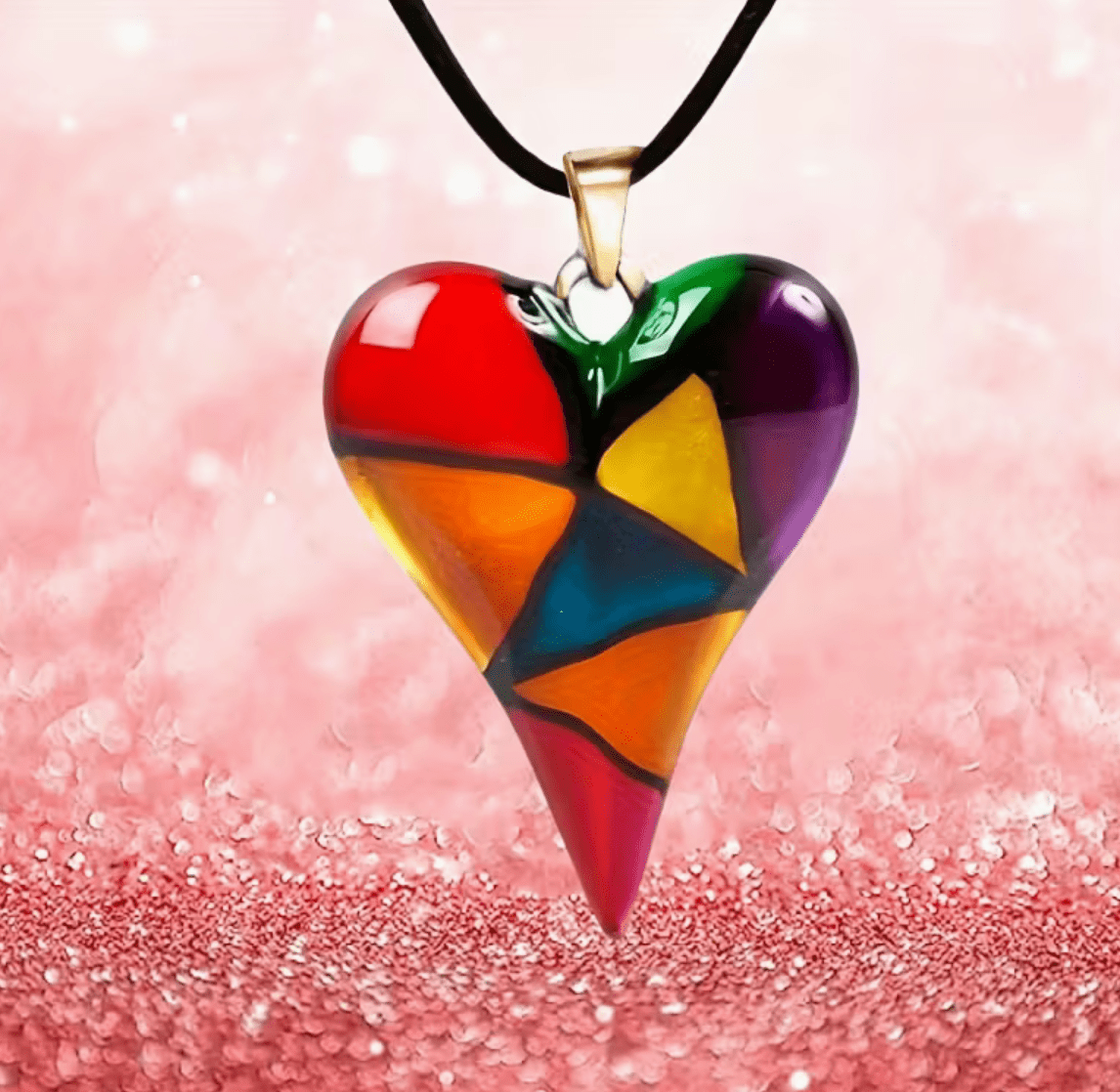 Kärlekshalsband Hjärtan. Gör din swingerspartner glad.