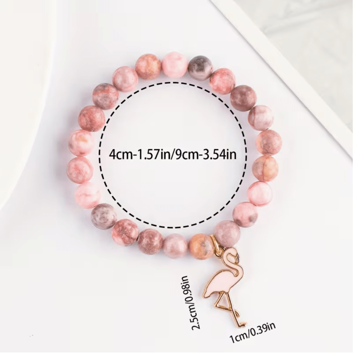 Armband Be a flamingo. Fin Flamingo present till dina Swingersvänner.