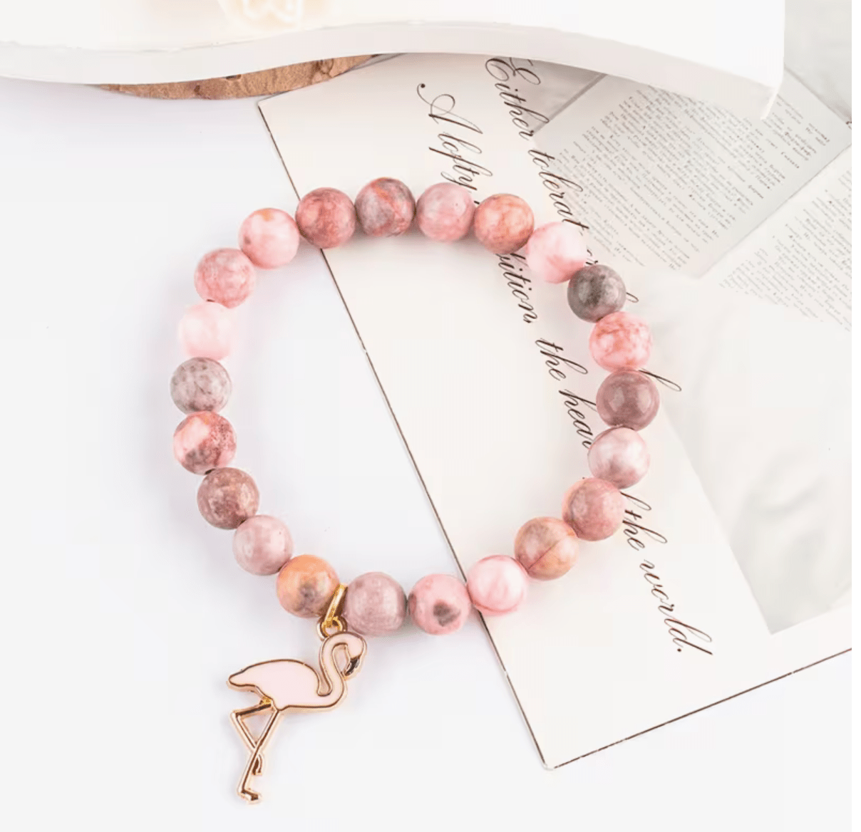 Armband Be a flamingo. Fin Flamingo present till dina Swingersvänner.