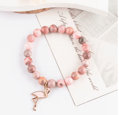 Armband Be a flamingo. Fin Flamingo present till dina Swingersvänner.