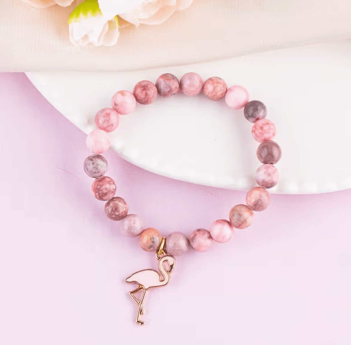 Armband Be a flamingo. Fin Flamingo present till dina Swingersvänner.