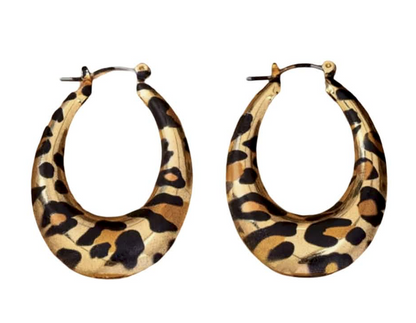 Örhängen Leopard