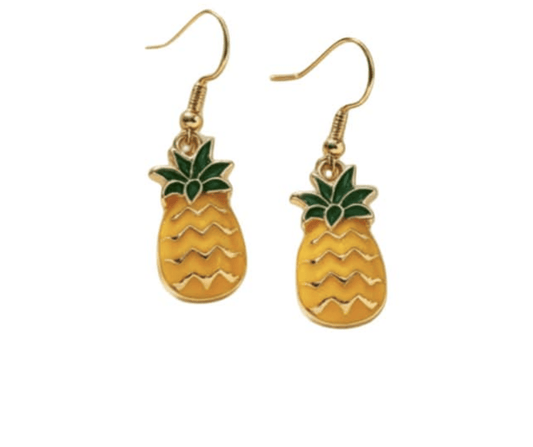 Örhängen Emaljerade Ananas - S.O.S