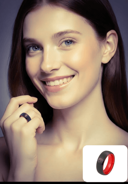 Svart Ring med The Swing - S.O.S