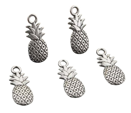 Berlock Ananas för halsband och armband.