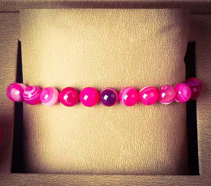 Rosa Pärlarmband/Kommande Produkt - S.O.S