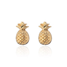 Ladda upp bild till gallerivisning, Örhänge Guld Ananas
