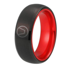 Svart & Röd Swinger Ring